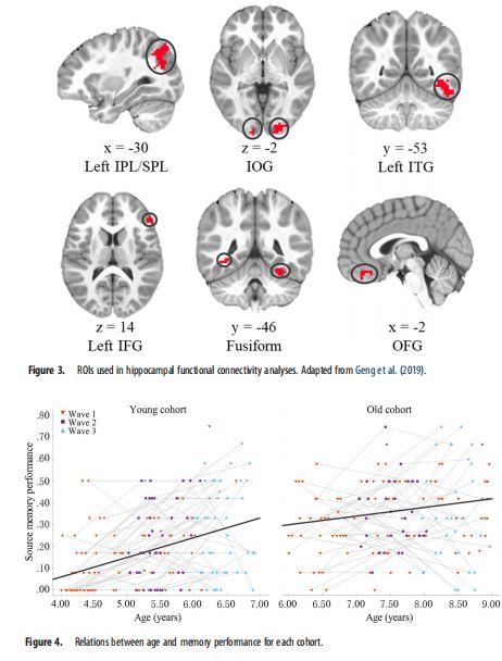 Relations between age and memory Relations between age and memory